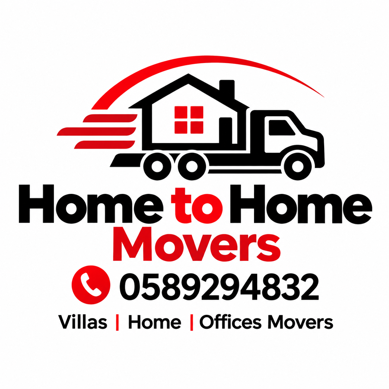 home to home moving logo